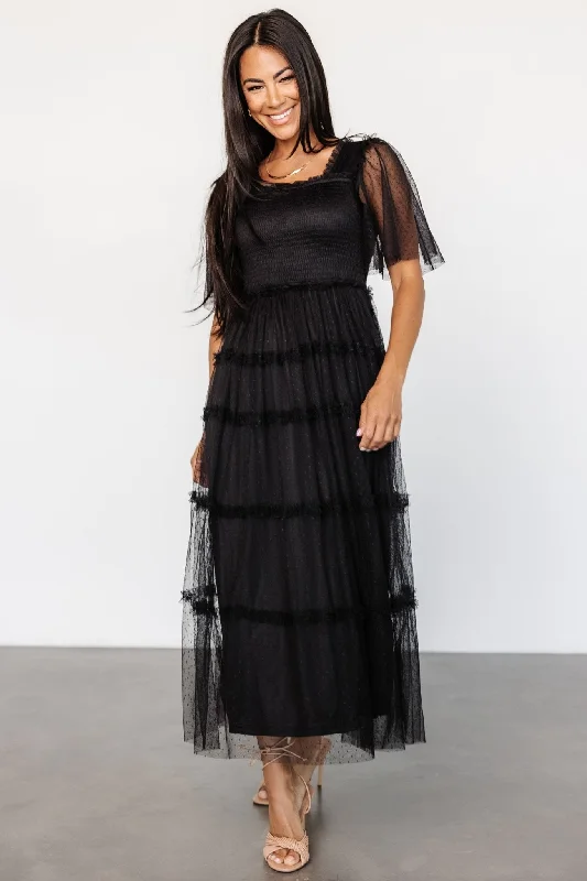 Bexley Tulle Dress | Black