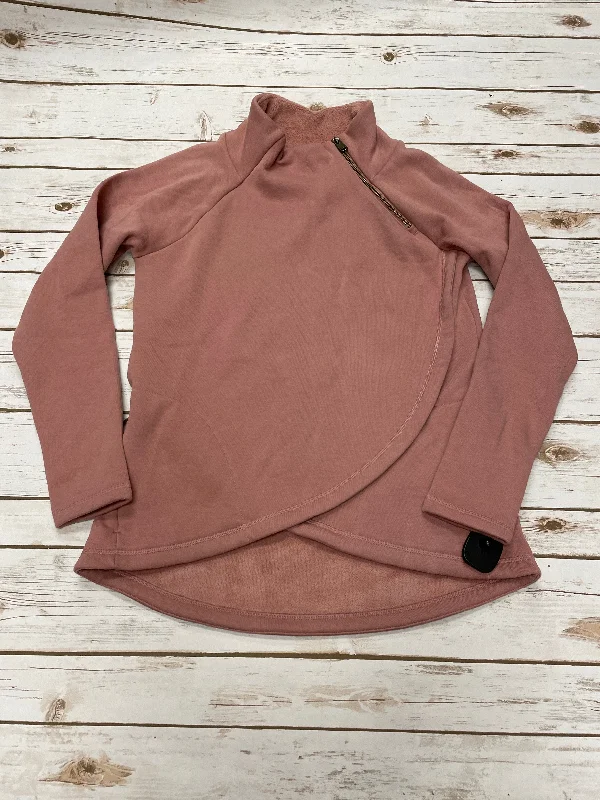 Athletic Sweatshirt Collar By Athleta In Mauve, Size: S