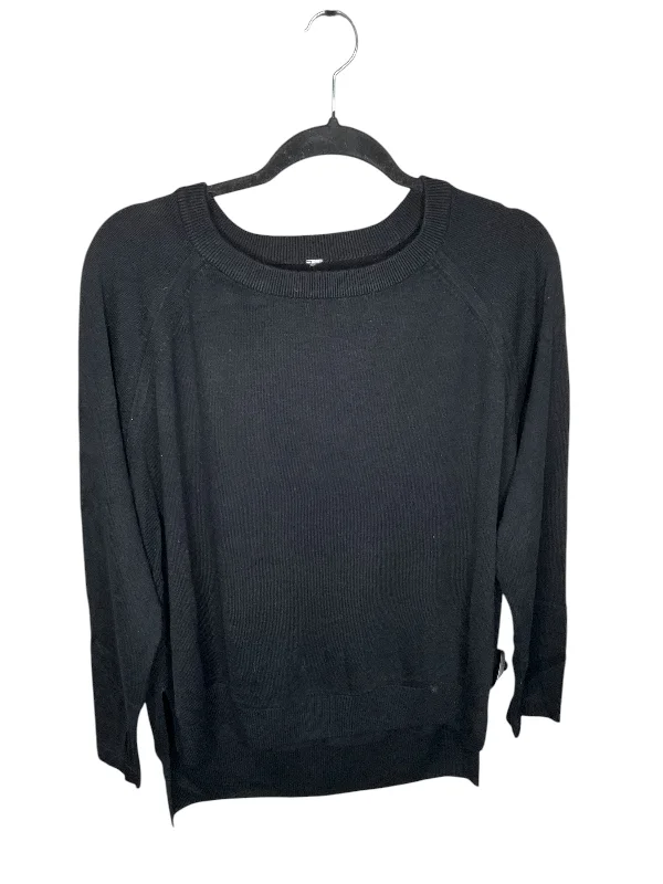 Athletic Sweatshirt Collar By Lululemon In Black, Size: M