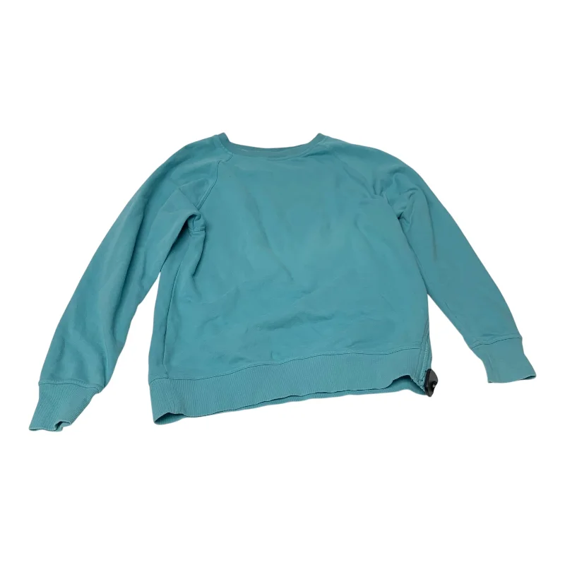 Athletic Sweatshirt Crewneck By Champion In Blue, Size: S