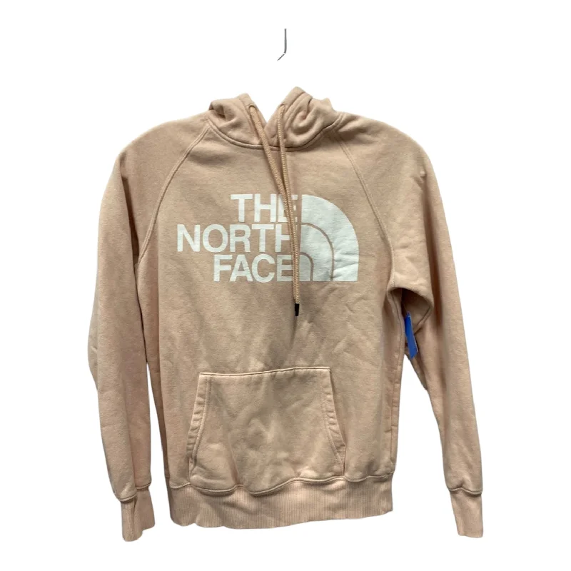 Athletic Sweatshirt Hoodie By The North Face In Pink, Size:S