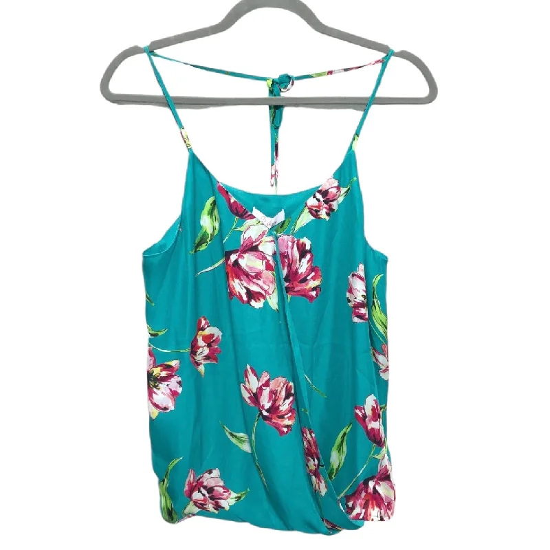 Blouse Sleeveless By Parker In Floral Print, Size: M