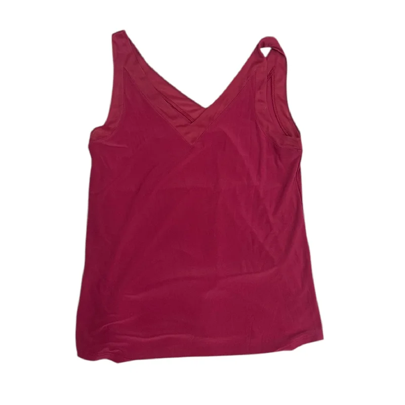 Blouse Sleeveless By White House Black Market In Pink, Size: S