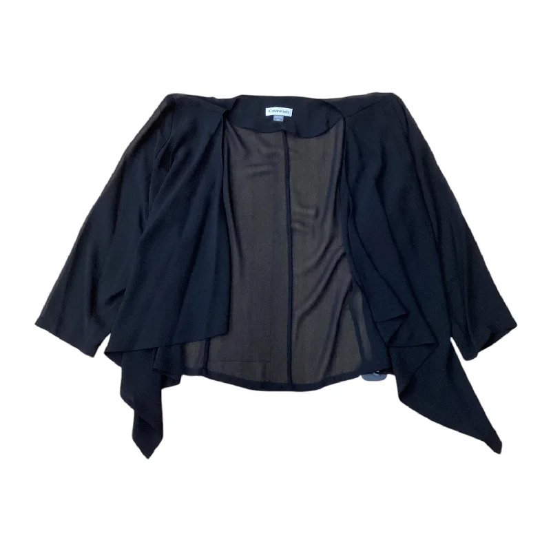 Cardigan By Calvin Klein In Black, Size: L