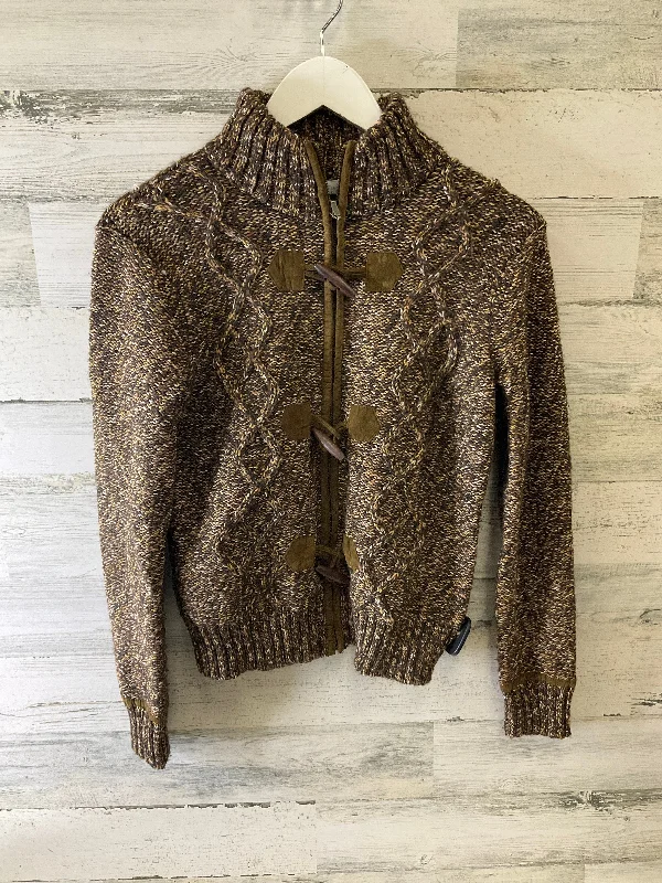 Cardigan By Charter Club In Brown, Size: S