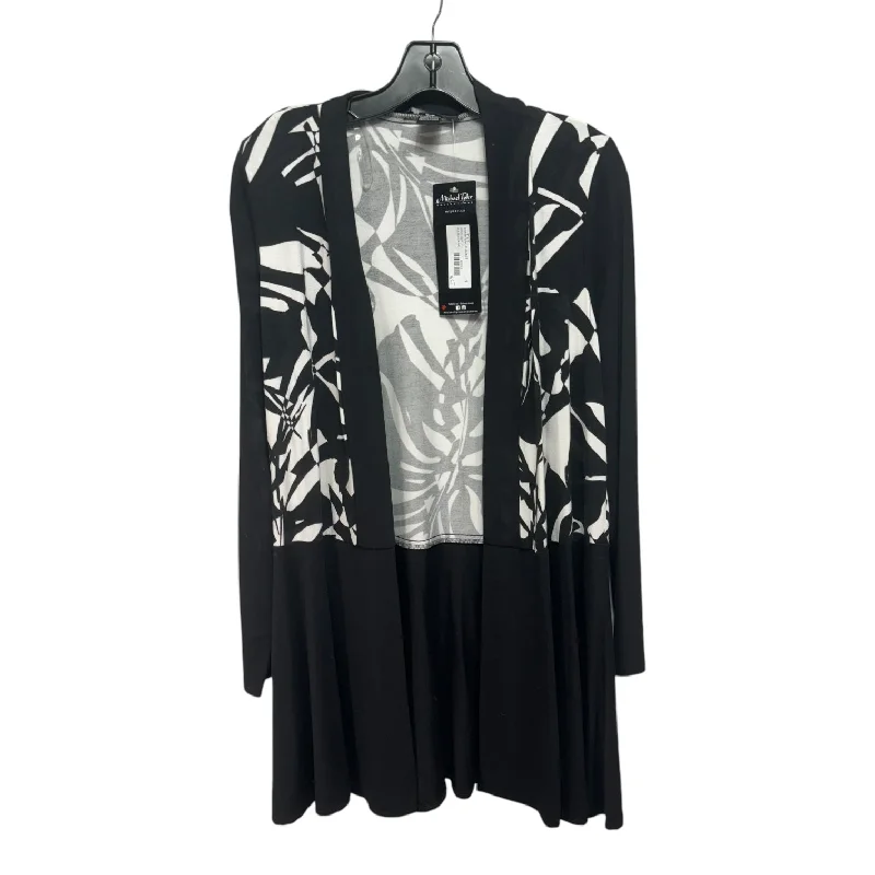 Cardigan By Michael Tyler In Black & White, Size: S