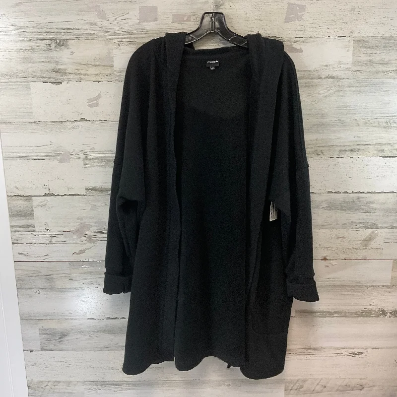 Cardigan By Mono B In Black, Size: 1x