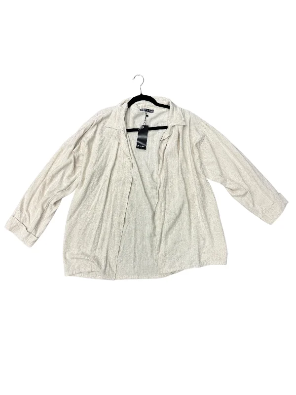 Cardigan By Nasty Gal In Cream, Size: M