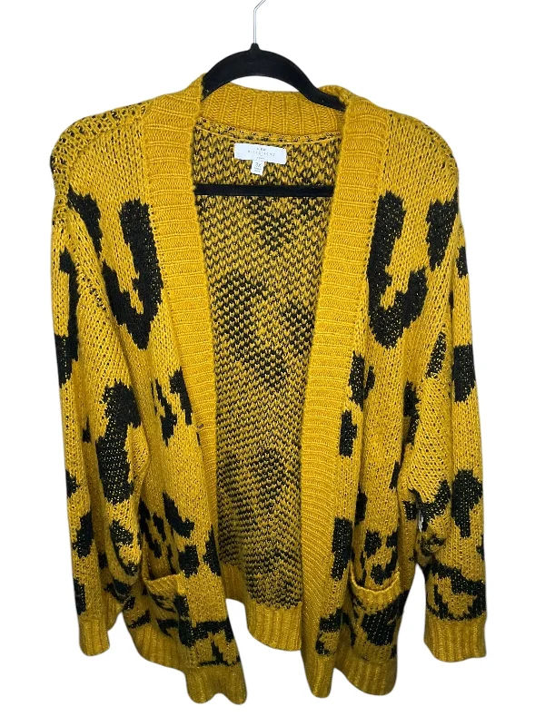 Cardigan By New Directions In Animal Print, Size: 3x