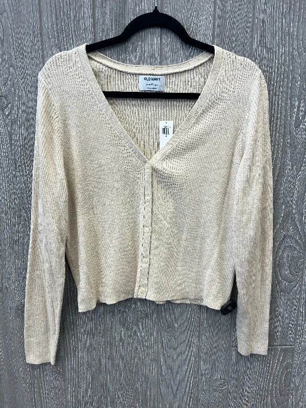 Cardigan By Old Navy In Beige, Size: Xl