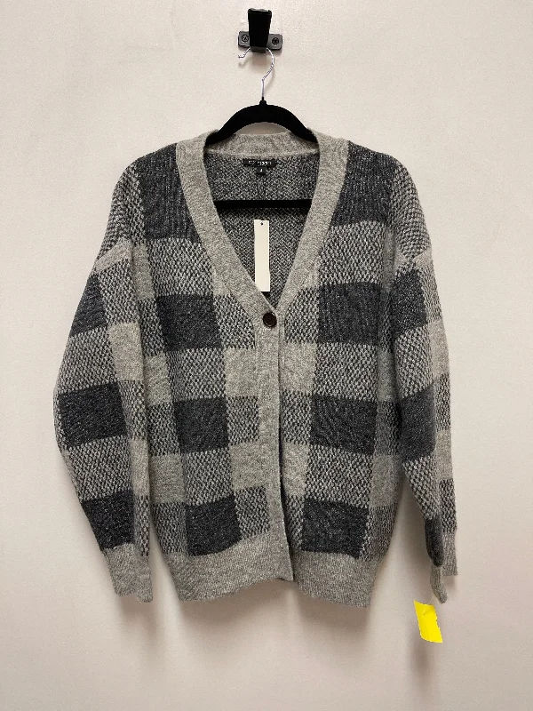 Cardigan By Papermoon In Grey, Size: S