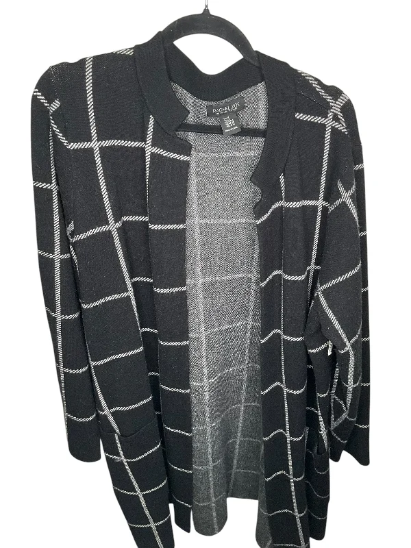 Cardigan By Rachel Zoe In Black, Size: 2x