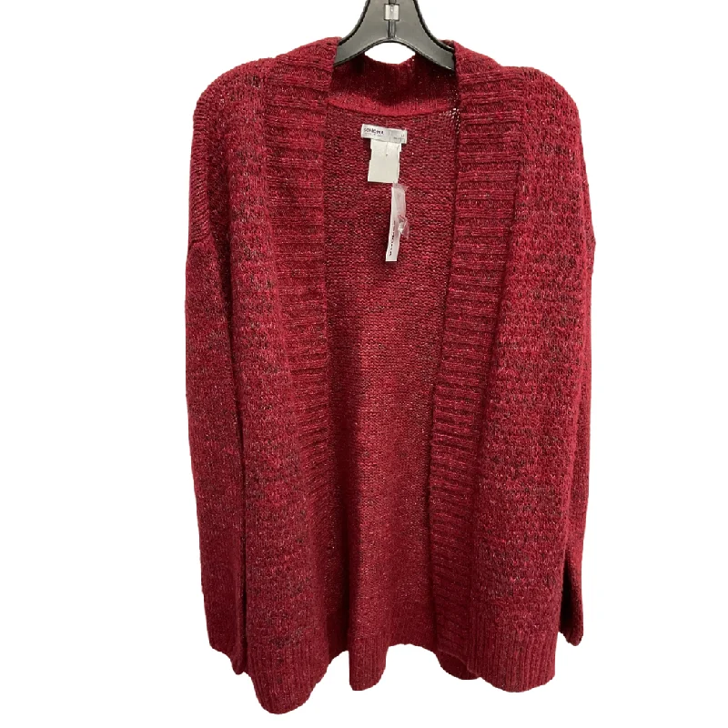 Cardigan By Sonoma In Red, Size: M