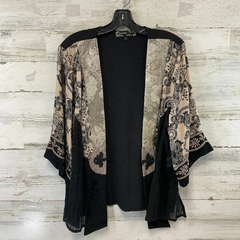 Cardigan By SPENCER ALEXIS In Black, Size: Xl