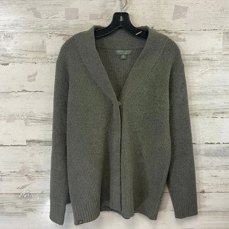 Sweater Cardigan By Barefoot Dreams In Green, Size: M