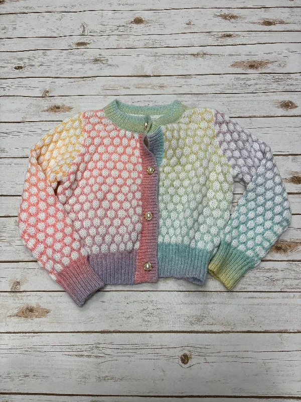 Sweater Cardigan By Cmf In Multi-colored, Size: S