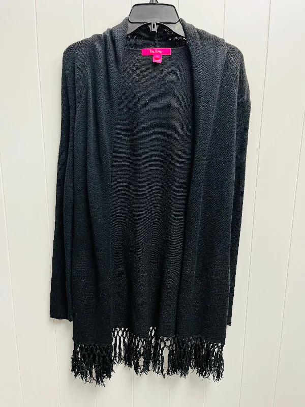 Sweater Cardigan By Lilly Pulitzer In Black, Size: S