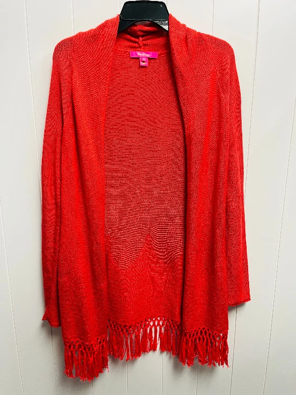 Sweater Cardigan By Lilly Pulitzer In Red, Size: S