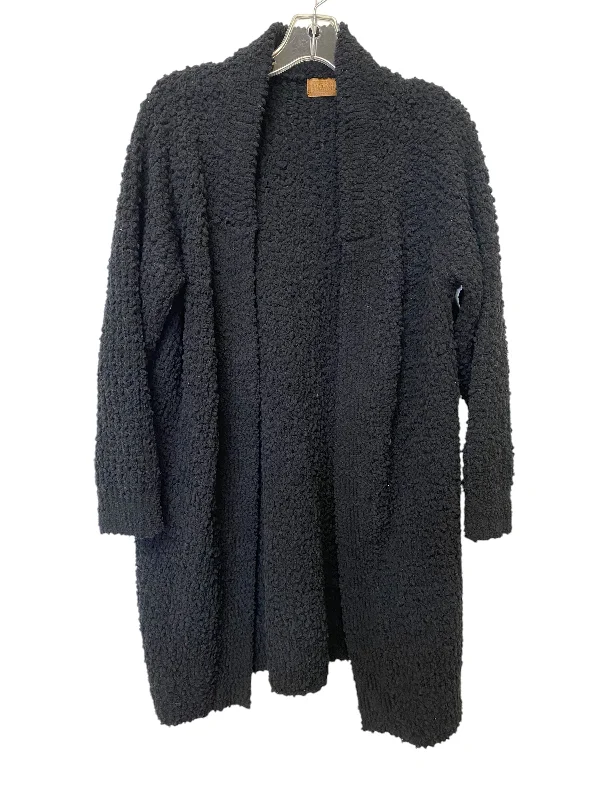 Sweater Cardigan By Pol In Black, Size: M