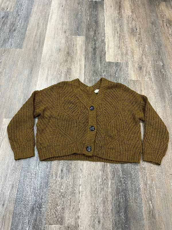 Sweater Cardigan By Roan and Ryan In Green, Size: S