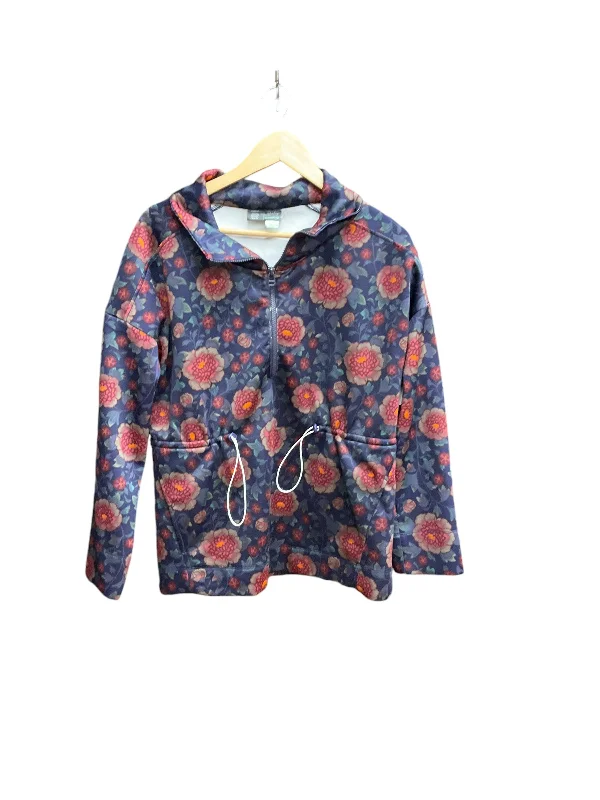 Sweatshirt Collar By Saturday/sunday In Floral Print, Size: S