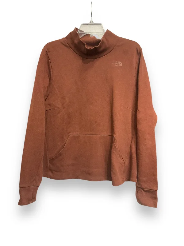 Sweatshirt Collar By The North Face In Brown, Size: Xl