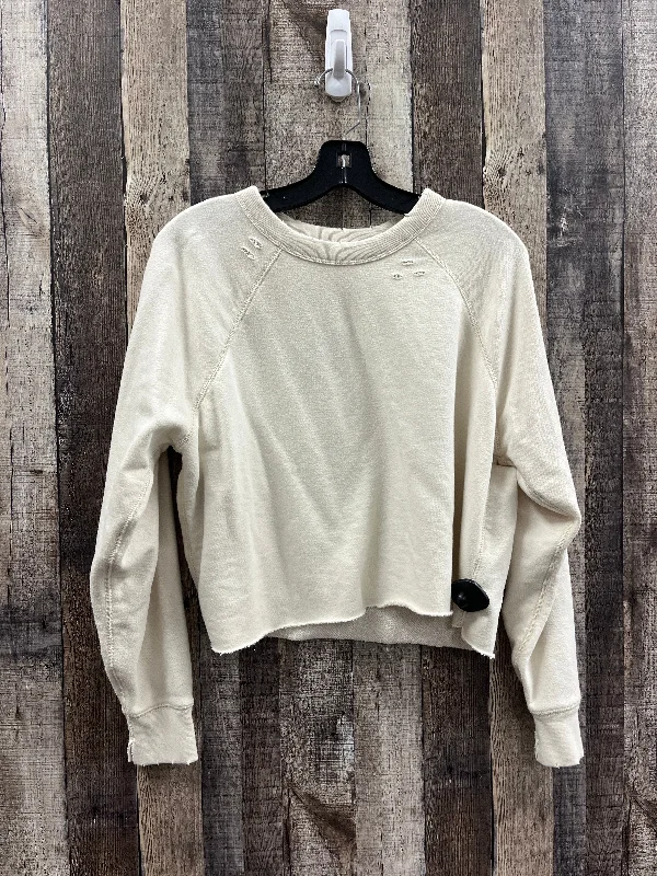 Sweatshirt Crewneck By Aerie In White, Size: Sp