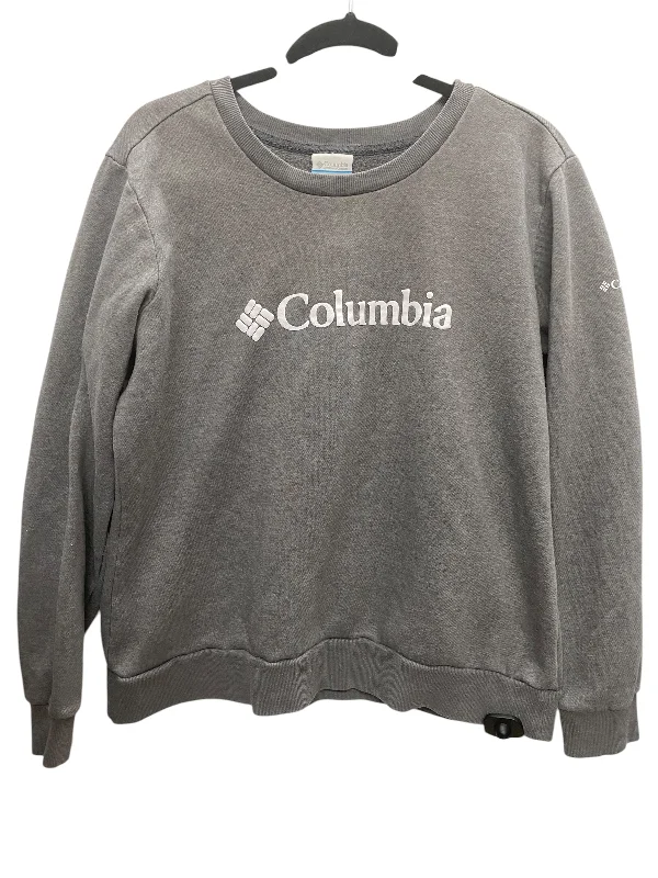 Sweatshirt Crewneck By Columbia In Grey, Size: Xl