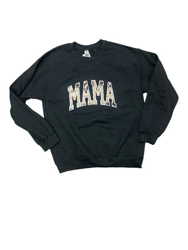 Sweatshirt Crewneck By Gildan In Black, Size: M