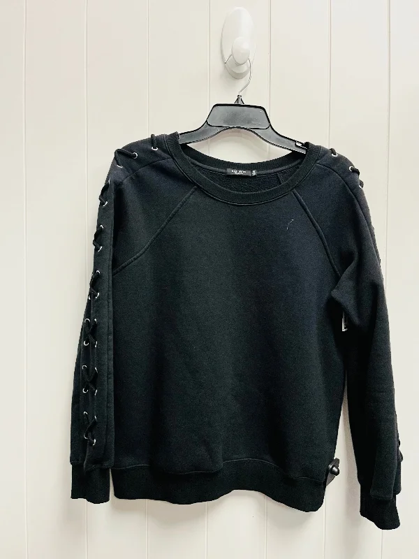 Sweatshirt Crewneck By Max Jeans In Black, Size: M