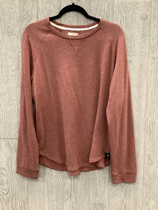 Sweatshirt Crewneck By Thread And Supply In Red, Size: L