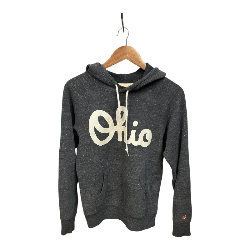 Sweatshirt Hoodie By Clothes Mentor In Grey, Size: S