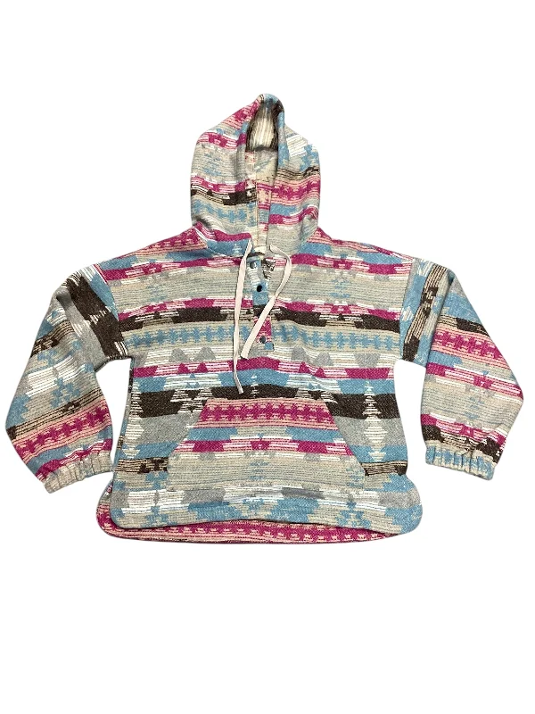 Sweatshirt Hoodie By Cmc In Multi-colored, Size: S