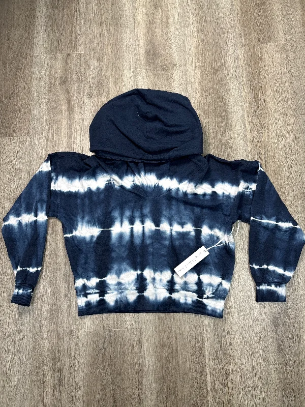 Sweatshirt Hoodie By Young Fabulous & Broke In Blue, Size: Xs