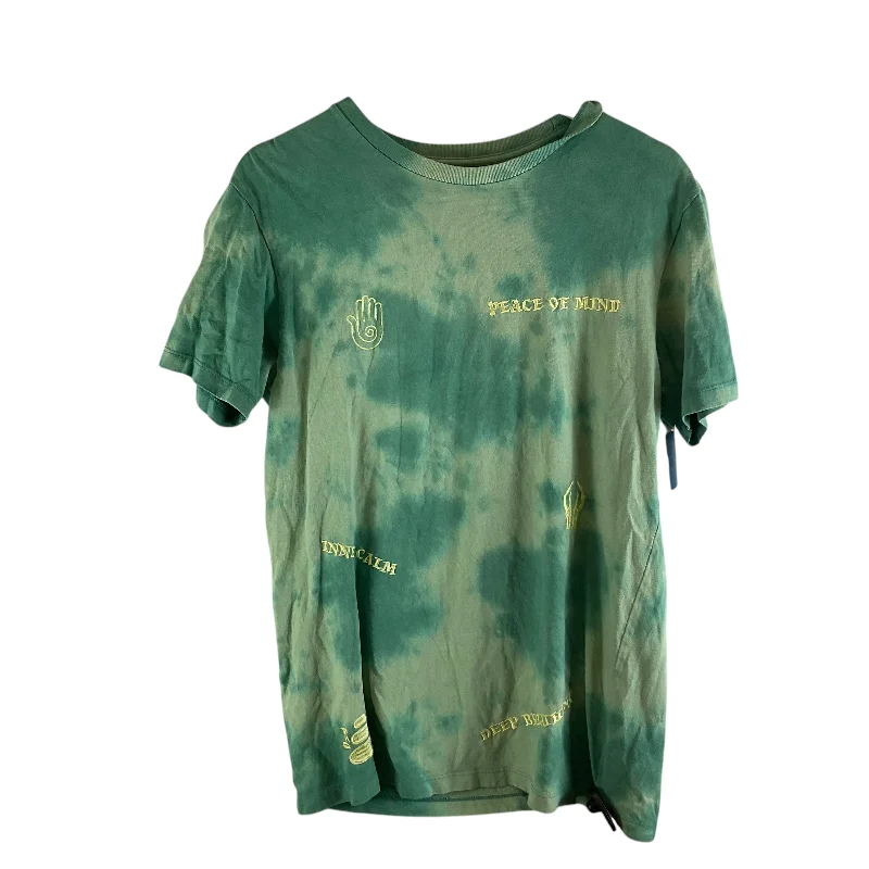 Top Short Sleeve Basic By Pacsun In Green, Size: L