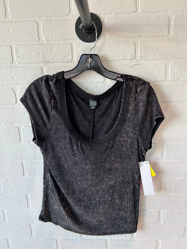 Top Short Sleeve Basic By Wild Fable In Black, Size: Xl