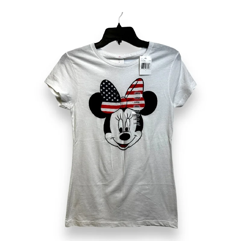 Top Short Sleeve By Clothes Mentor In Disney, Size: L