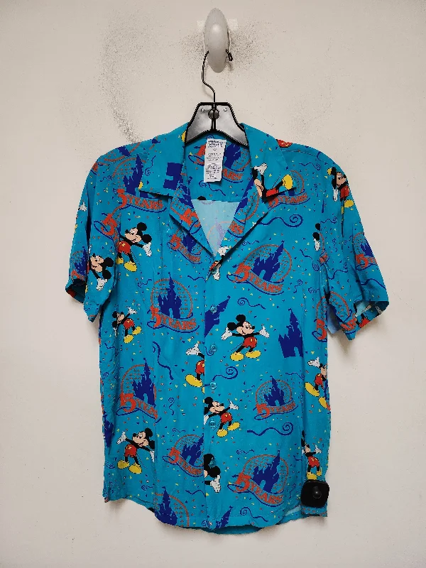 Top Short Sleeve By Disney Store In Blue, Size: Xs