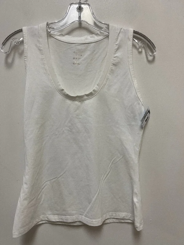 Top Sleeveless By A New Day In White, Size: S