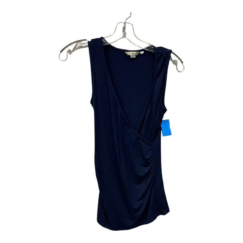 Top Sleeveless By Boden In Blue, Size:S