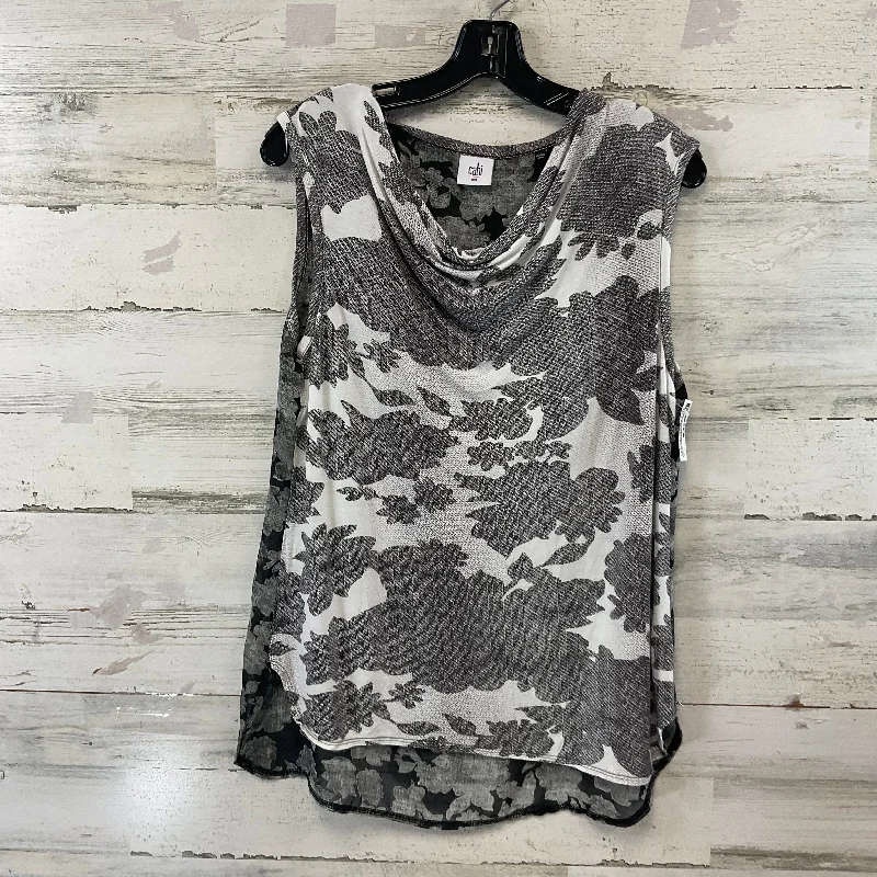 Top Sleeveless By Cabi In Black, Size: M