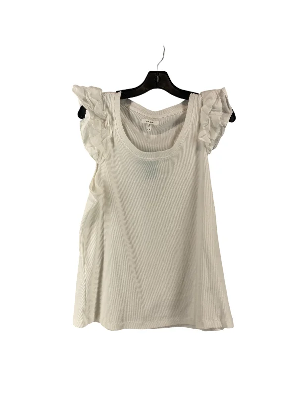 Top Sleeveless By Maurices In White, Size: Xxl