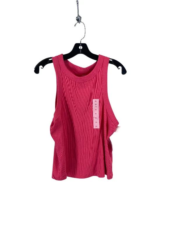 Top Sleeveless By Old Navy In Pink, Size: Xl