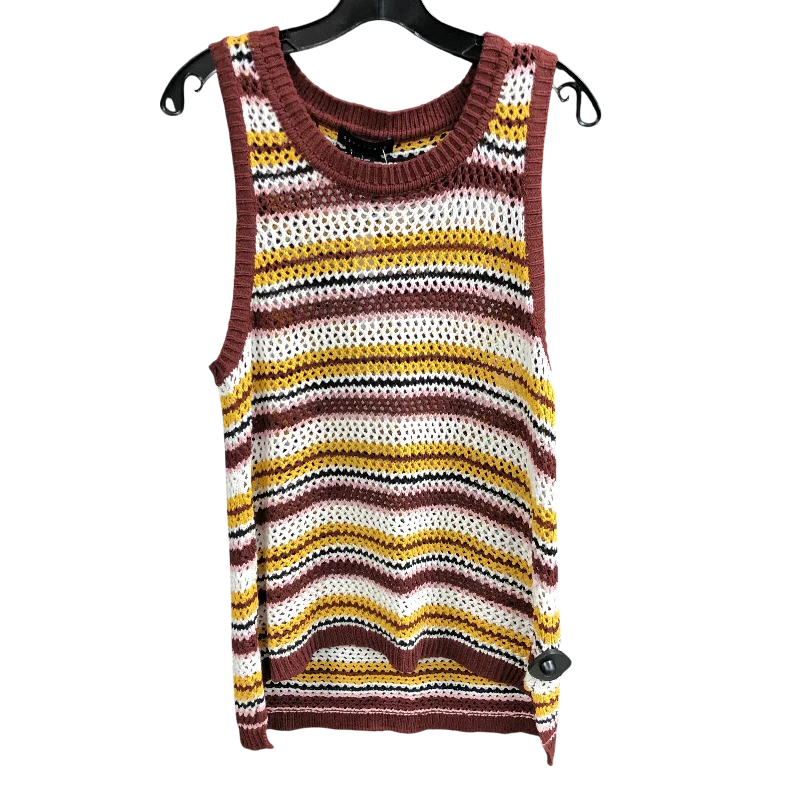 Top Sleeveless By Sanctuary In Multi-colored, Size: L