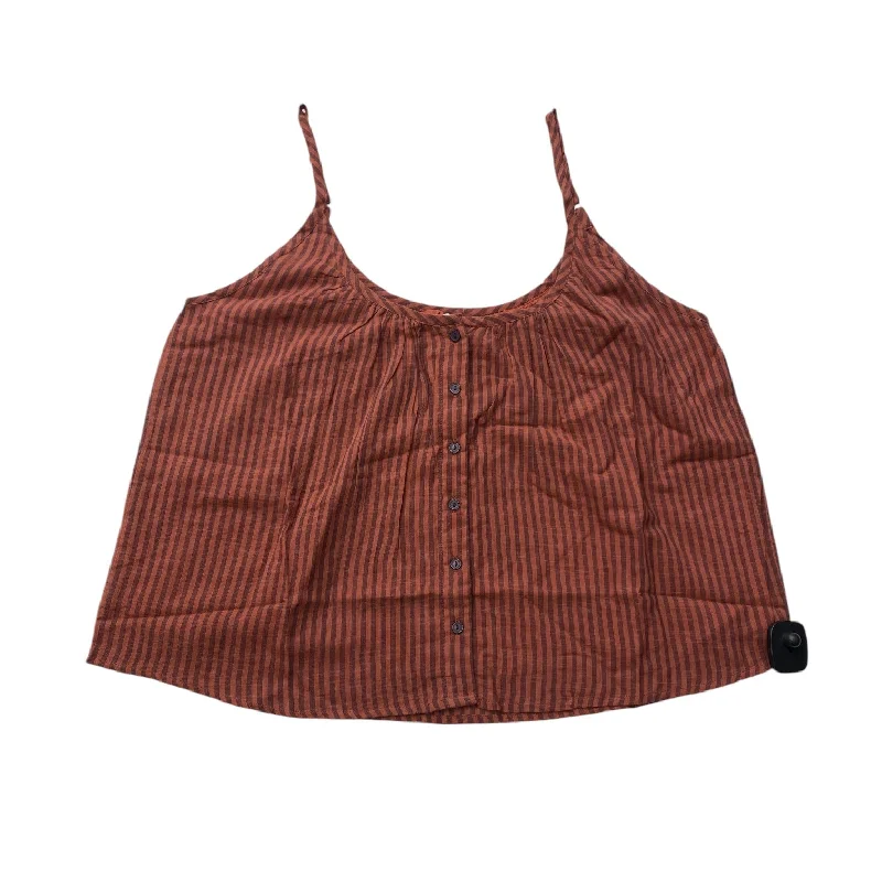 Top Sleeveless By Sundry In Purple & Red, Size: L