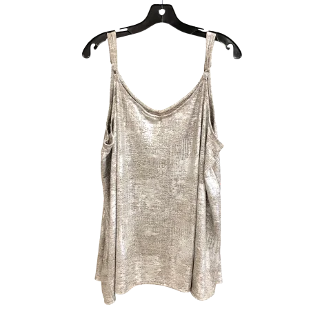 Top Sleeveless By Torrid In Grey, Size: 4