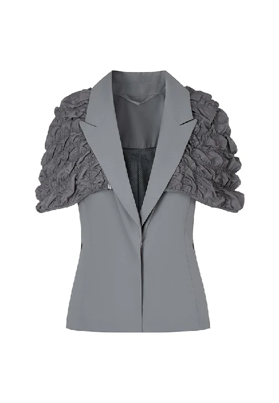 Darcy Cropped Waistcoat with Removable AP Signature Square Cape