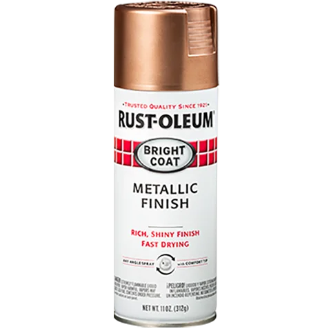 11 OZ Stops Rust Bright Coat Spray Paint -Rose Gold